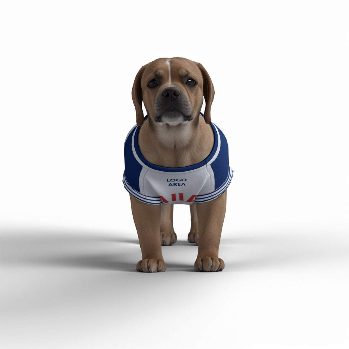Tottenham Hotspur Kit FC 24/25 - Personalised Football Tank Top for Dog and Cat Costume (with real FC logo option)