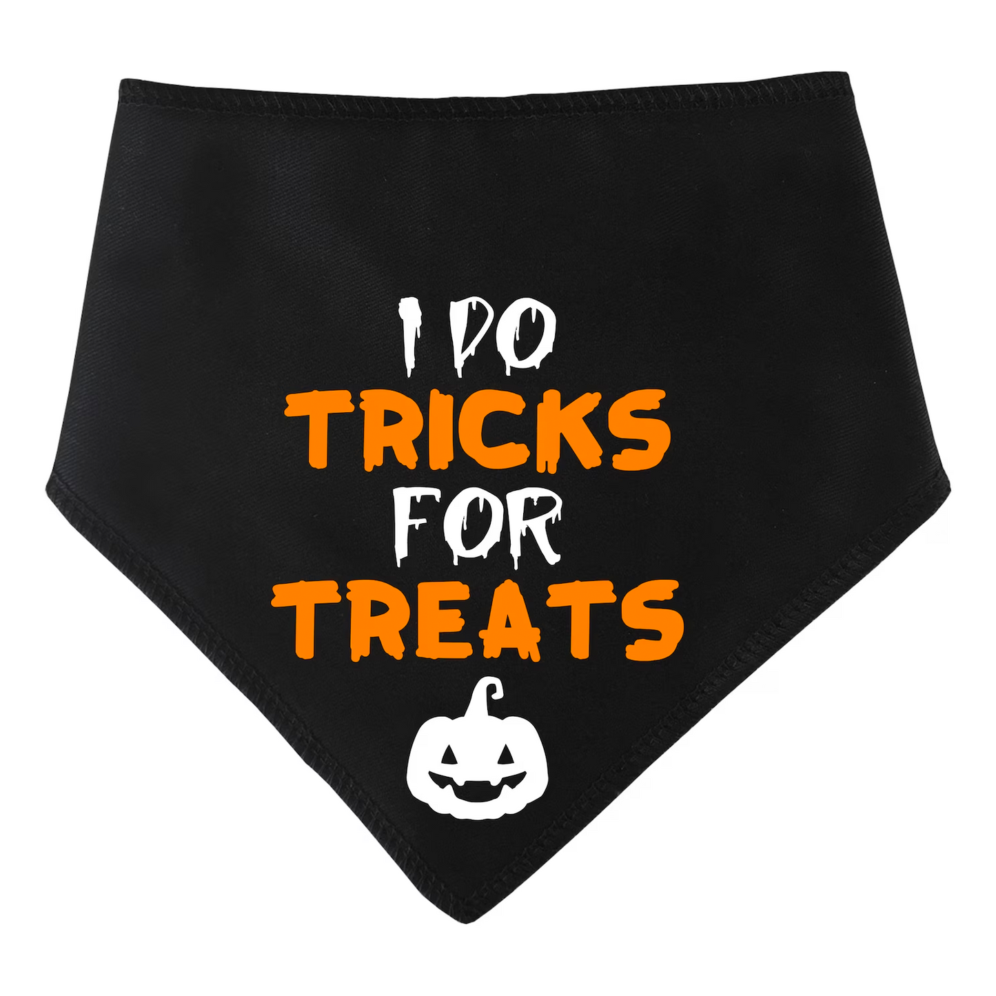 I Do Tricks For Treats - Personalised Pet Bandana (Dog and Cat)