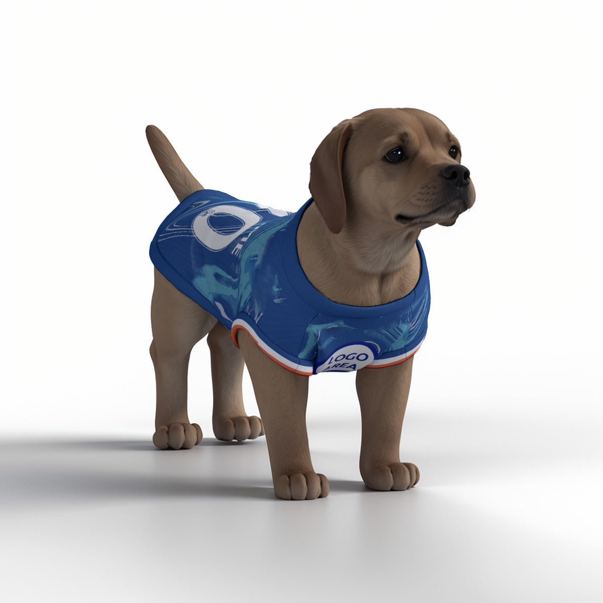Chelsea Kit FC 24/25 - Personalised Football Tank Top for Dog and Cat Costume (with real FC logo option)