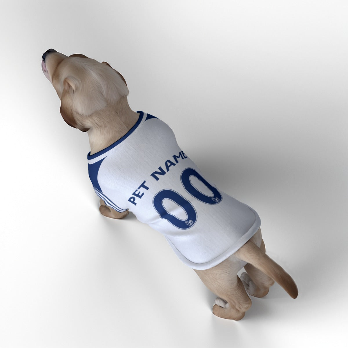 Tottenham Hotspur Kit FC 24/25 - Personalised Football Tank Top for Dog and Cat Costume (with real FC logo option)
