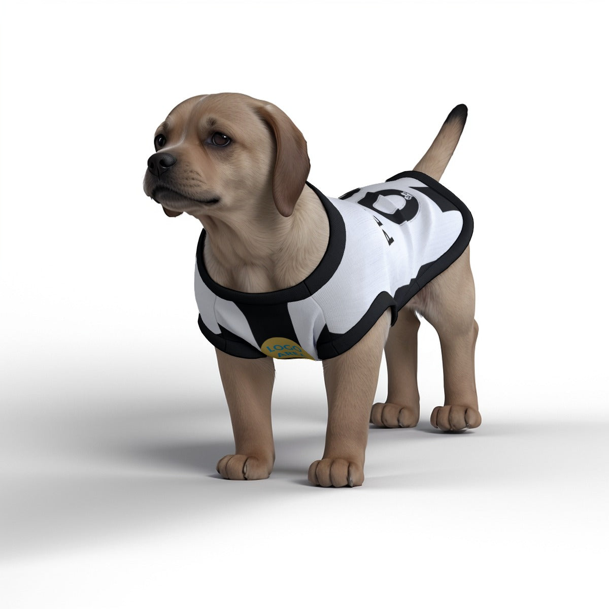 Newcastle United FC 25/26 Personalised Football Tank Top for Dog and Cat (with real FC logo option)