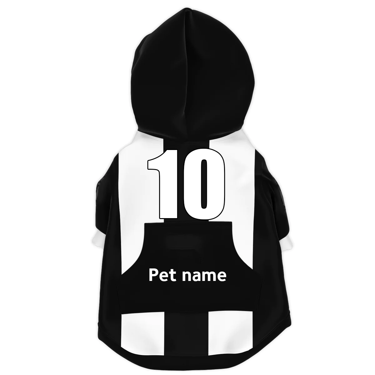 Newcastle FC 24/25 - Personalised Football Hoodie for Dog and Cat (with original logo option)