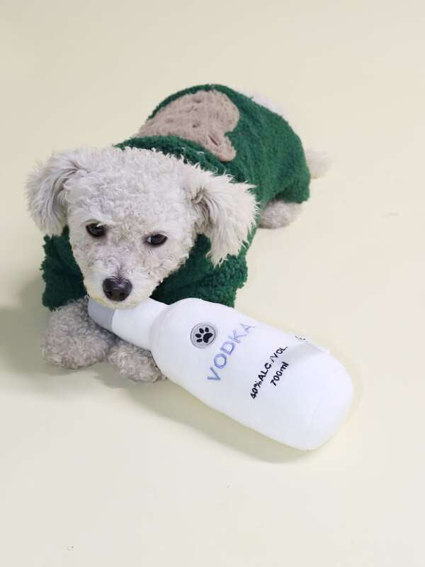 Wine Bottle Design Pet Sound Toy