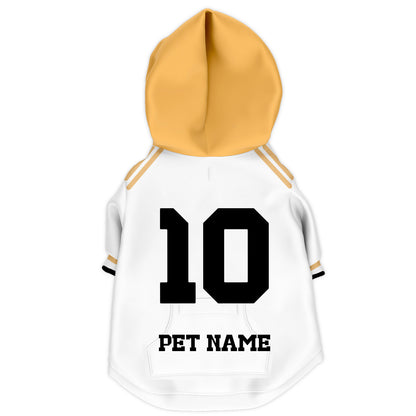 Real Madrid FC 24/25 - Personalised Football Hoodie for Dog and Cat Costume (with FC logo option)