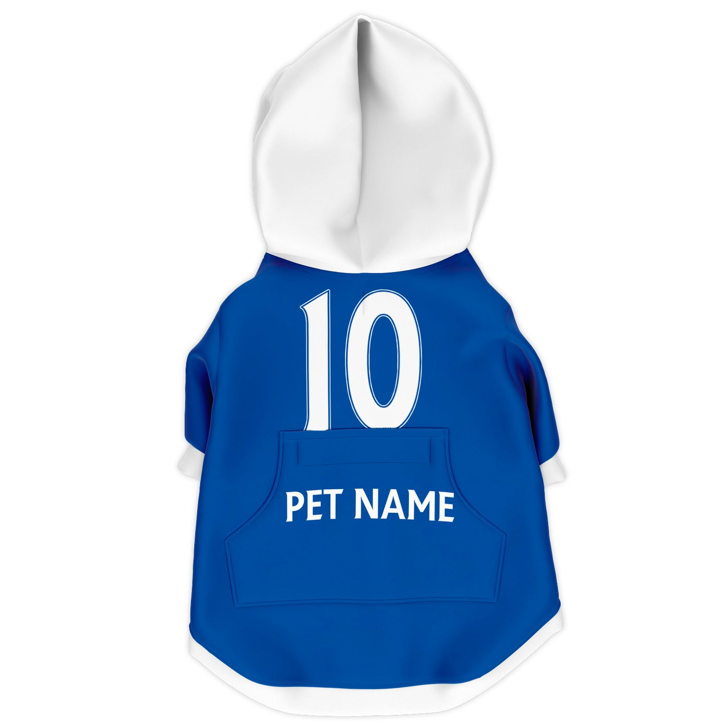 Chelsea FC 24/25 - Personalised Football Hoodie for Dog and Cat Costume (with FC logo option)