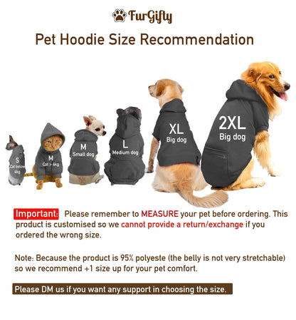 Liverpool FC 23/24 - Personalised Football Hoodie for Dog and Cat Costume (with FC logo option)